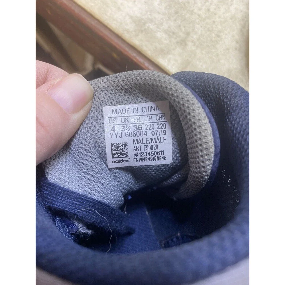 Adidas Kids Mat Hog 2.0Gray Casual Shoes Sneakers Size 4y